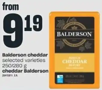 Atlantic Superstore Balderson Cheddar 250/280 g offer