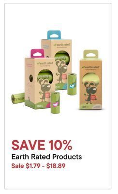 Petvalu Earth rated products offer