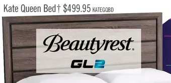 The Brick Kate queen bed - grey offer