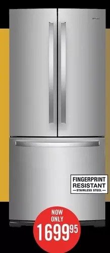 The Brick Whirlpool 20 cu. ft. french-door refrigerator - wrf560sfhz offer