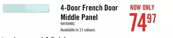 The Brick Samsung bespoke 4-door french-door refrigerator middle panel - ra-f36dmmcm/aa offer
