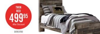 The Brick Derekson twin bed offer