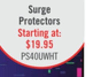 The Brick Ultralink outlet multimedia surge protector - ps40uw offer