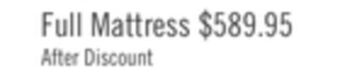 The Brick Sealy posturepedic® fiore eurotop full mattress offer