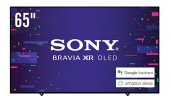 The Brick Sony 65" bravia xr a80k 4k hrd oled smart google tv - 2y4367 offer