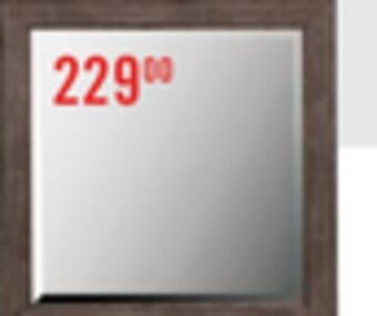 The Brick Yorkdale grey mirror offer