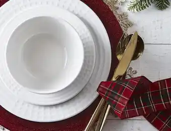 Stokes 12-pc dinnerware set, service for 4, porcelain offer