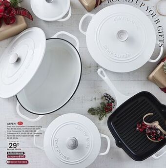Stokes Aspen cast iron enamelled cookware offer