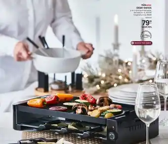 Stokes Demi swiss 2-in-1 grill and raclette, service for 8 offer