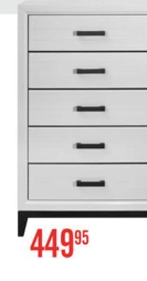 The Brick Kate chest - white offer