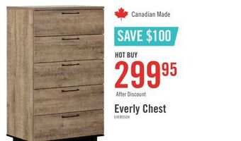 The Brick Everley chest offer