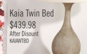 The Brick Kaia twin bed offer