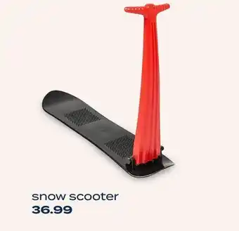 Bed Bath & Beyond Snowfun snow scooter in red/black offer