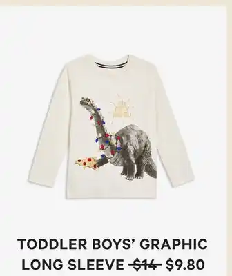 Joe Fresh Toddler boys' graphic long sleeve offer