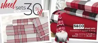 Fabricville Sheet sets offer