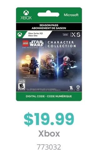 GameStop Lego star wars: the skywalker saga character collection offer