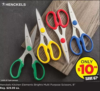 Kitchen Stuff Plus Henckels kitchen elements brights multi purpose scissors offer
