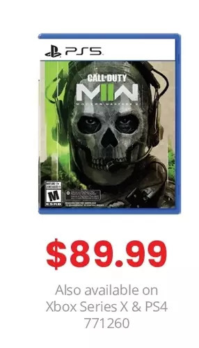 GameStop Call of duty modern warfare ii offer