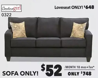 Surplus Furniture Jitterbug gunmetal sofa offer
