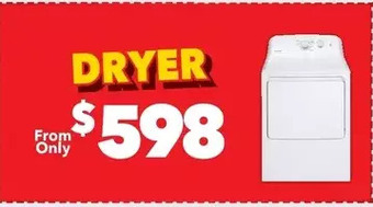 Surplus Furniture Dryer from only offer