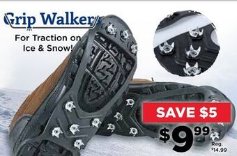 Showcase Grip walkers offer