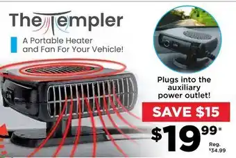 Showcase The templer | portable heater offer