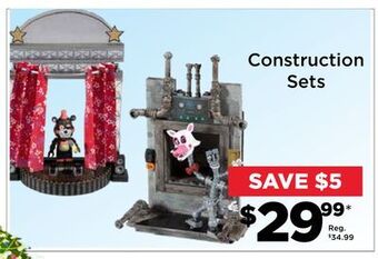 Showcase Construction sets offer