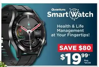 Showcase Quantum smart watch offer