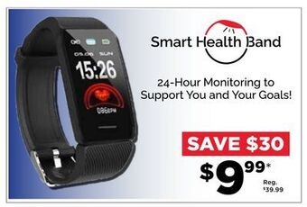 Showcase Smart health band offer