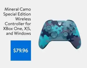 Walmart Mineral Camo Special Edition Wireless Controller for XBox One, X/S and Windows offer