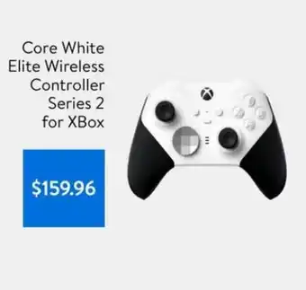 Walmart Core White Elite Wireless Controller Series 2 for XBox offer
