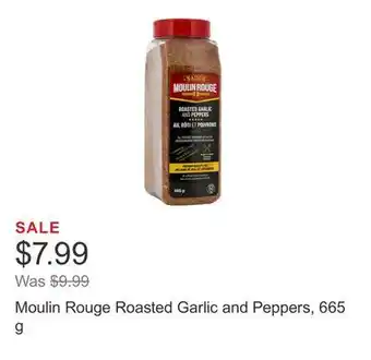 Costco Moulin rouge roasted garlic and peppers, 665 g offer