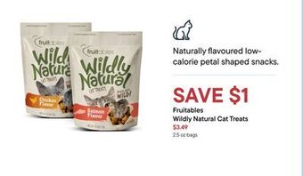 Petvalu Fruitables wildly natural cat treats offer