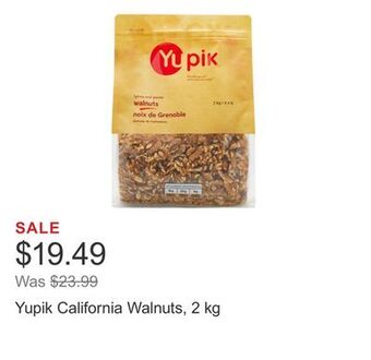 Costco Yupik california walnuts, 2 kg offer