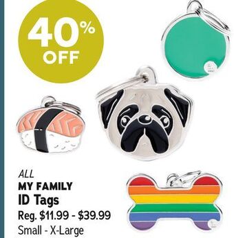 Ren’s Pets Depot All my family id tags offer