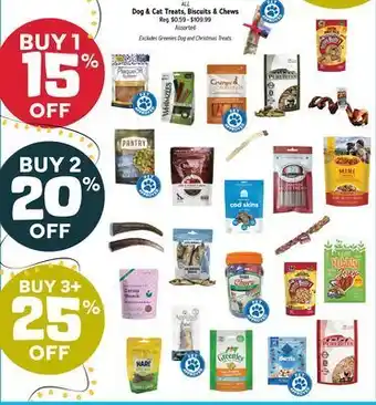Ren’s Pets Depot Dog & cat treats, biscuits & chews offer