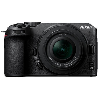 Best Buy Nikon z30 mirrorless camera with nikkor z dx 16-50mm vr lens kit offer