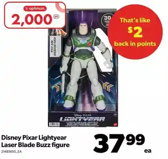 Real Canadian Superstore Disney pixar lightyear laser blade buzz figure offer