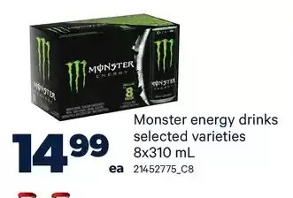 Real Canadian Superstore Monster energy drinks offer