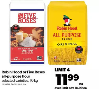 Real Canadian Superstore Robin hood or five roses all-purpose flour offer