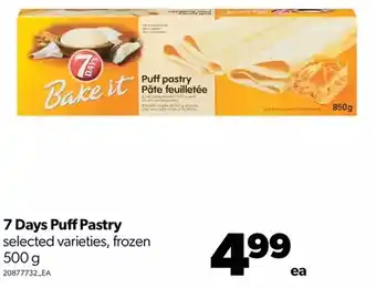 Real Canadian Superstore 7 days puff pastry offer