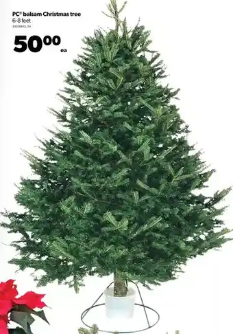 Real Canadian Superstore Pc balsam christmas tree offer