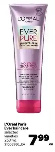 Real Canadian Superstore L'oréal paris ever hair care offer