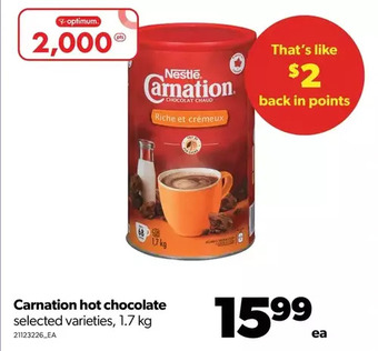 Real Canadian Superstore Carnation hot chocolate offer