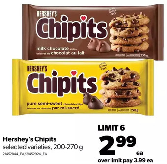 Real Canadian Superstore Hershey's chipits offer