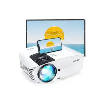 Best Buy Vankyo - leisure 510pw 1080p 5g wireless projector with bonus screen - white offer