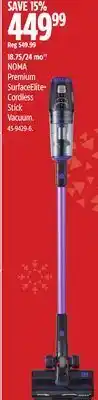 Canadian Tire Noma premium surfaceelite+ cordless stick vacuum offer