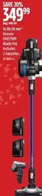 Canadian Tire Hoover onepwr blade pet offer
