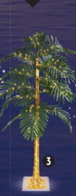 Canadian Tire Canvas 5'9" led palm tree offer
