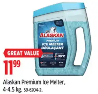 Canadian Tire Alaskan premium ice melter, 4-4.5kg offer